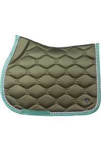 2023 PS of Sweden Signature Jump Saddle Pad 1110-039 - Olive